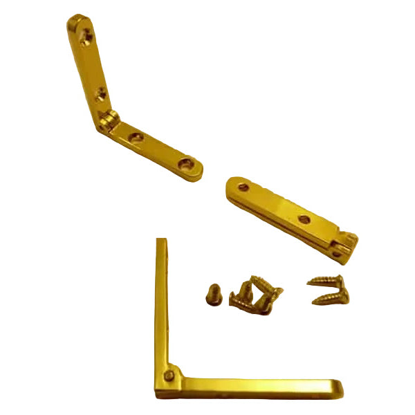 Hardware for Creative Finishes Strap Hinges (Open to 90°)