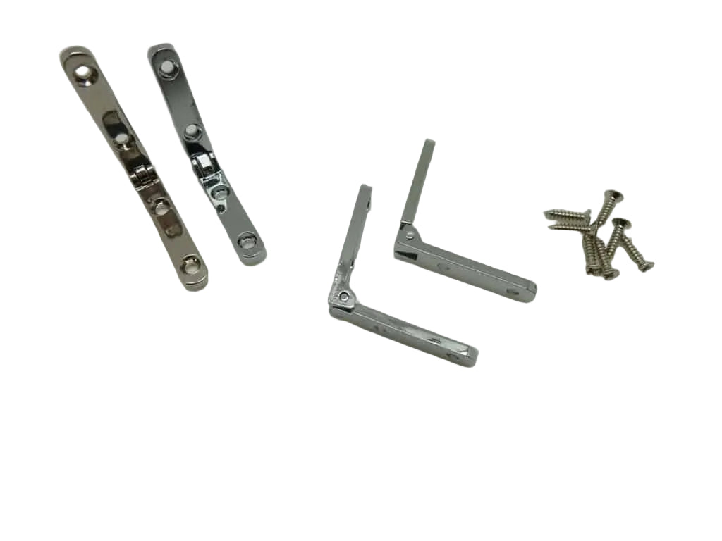 Hardware for Creative Finishes Strap Hinges (Open to 90°)