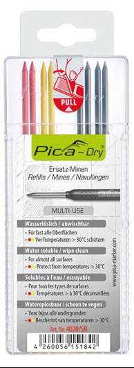 Pica Dry Water Soluble Refill Leads