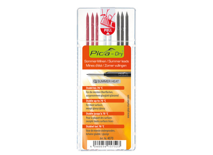 Pica Dry 8Pce Special Summer Heat Refill Leads 4070