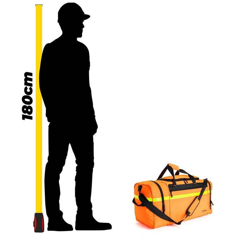 Rugged Xtremes Canvas PPE Kit Bag Hi-Vis Orange 670 X 330 X 73LT RXES05C212HVOR