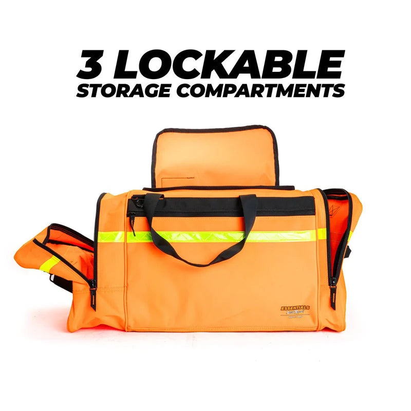 Rugged Xtremes Canvas PPE Kit Bag Hi-Vis Orange 670 X 330 X 73LT RXES05C212HVOR