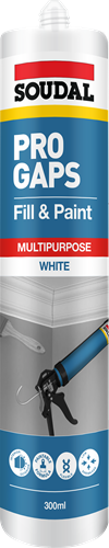 Soudal Pro Gaps Fill & Paint 300ml 174920