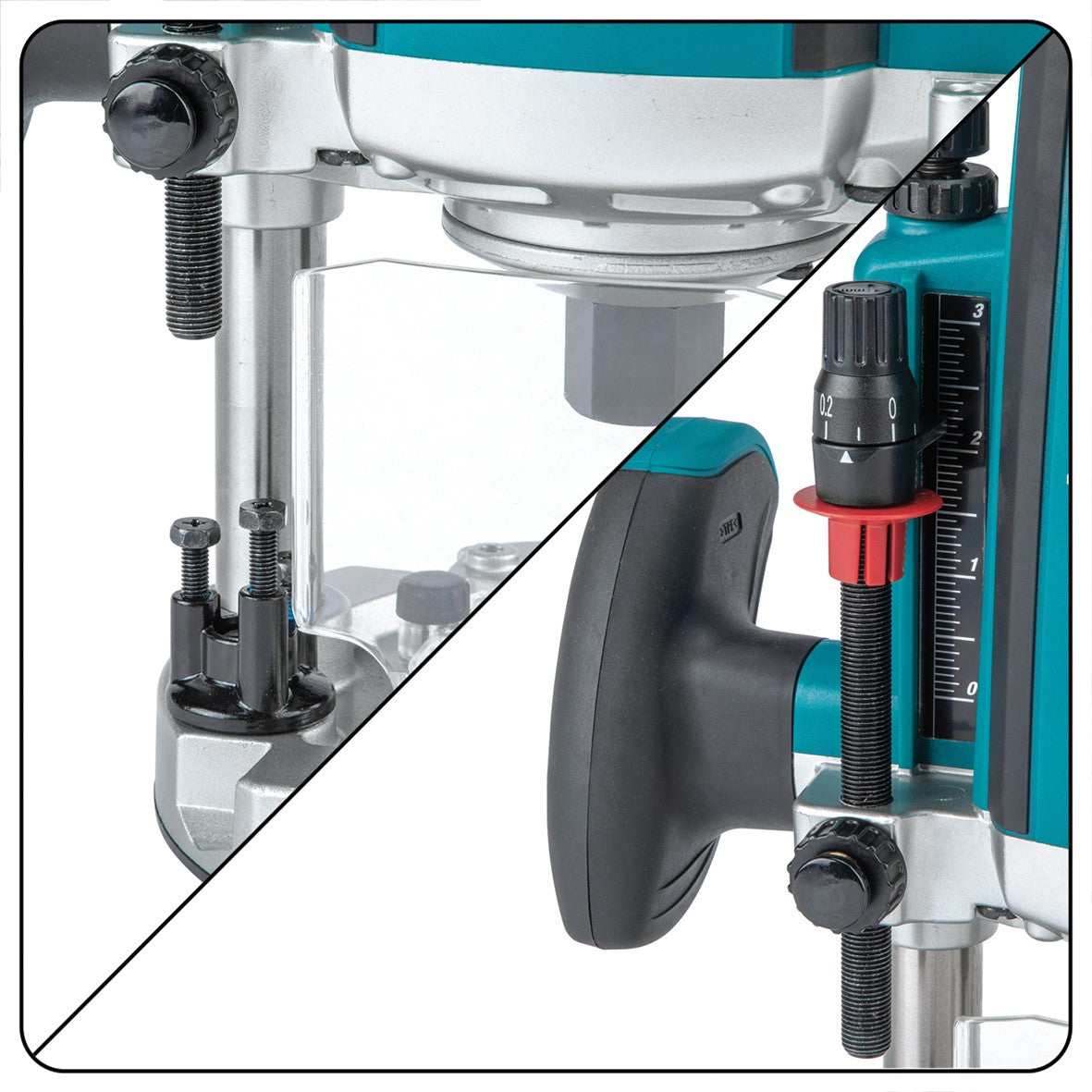 1850W (1/2") Router Plunge RP1800X05 by Makita