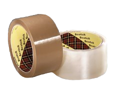 Box Sealing Tape 370, 48mm x 75m, Transparent  - KT700000369 by 3M