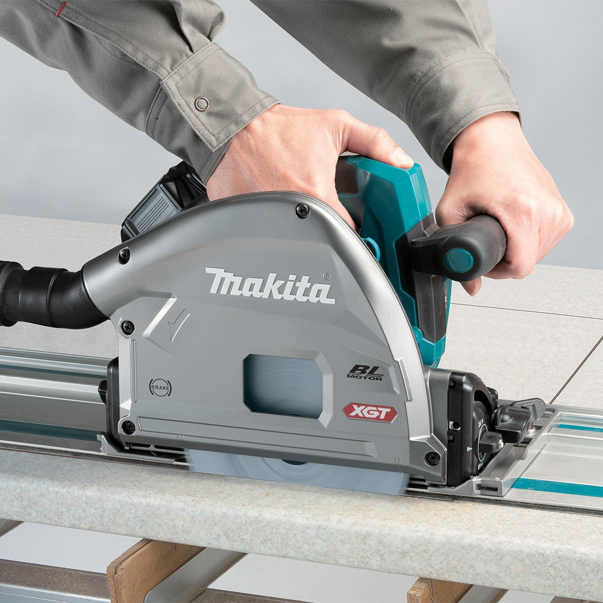 40V Max Brushless AWS 165mm (6-1/2") Plunge Cut Saw Bare (Tool Only) SP001GZ03 by Makita