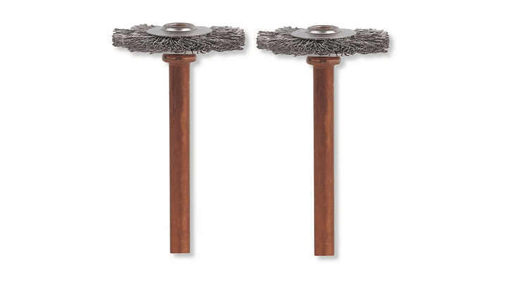 Dremel 2 Pack of 19mm Stainless Steel Brushes 530-02 26150530AC