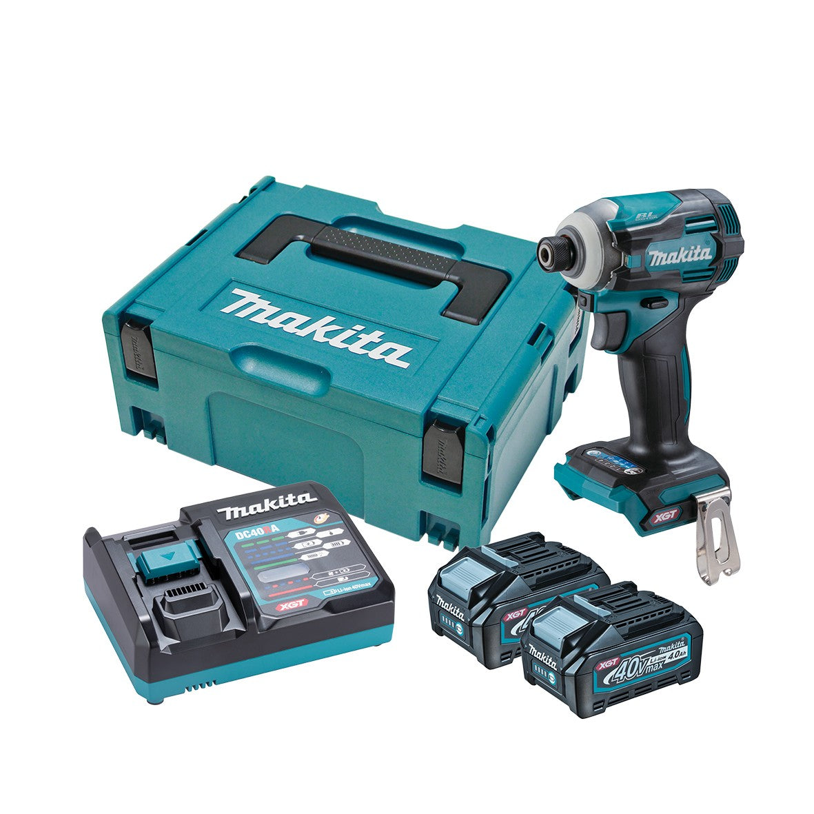 Makita 40V Max Brushless Impact Driver Kit TD001GM201