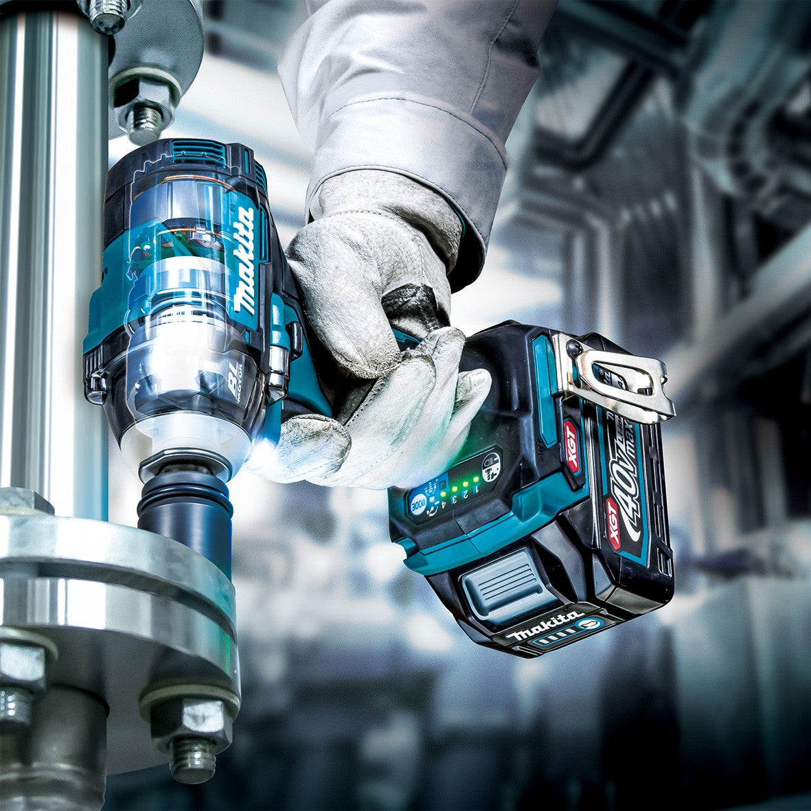 Makita 40V Max Brushless 1/2" Impact Wrench Kit TW004GM201