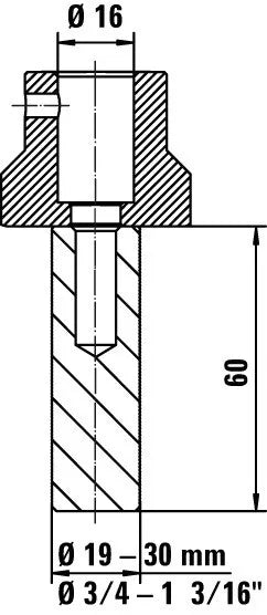 Workbench Adapter 16" - TW16AW19 by Bessey