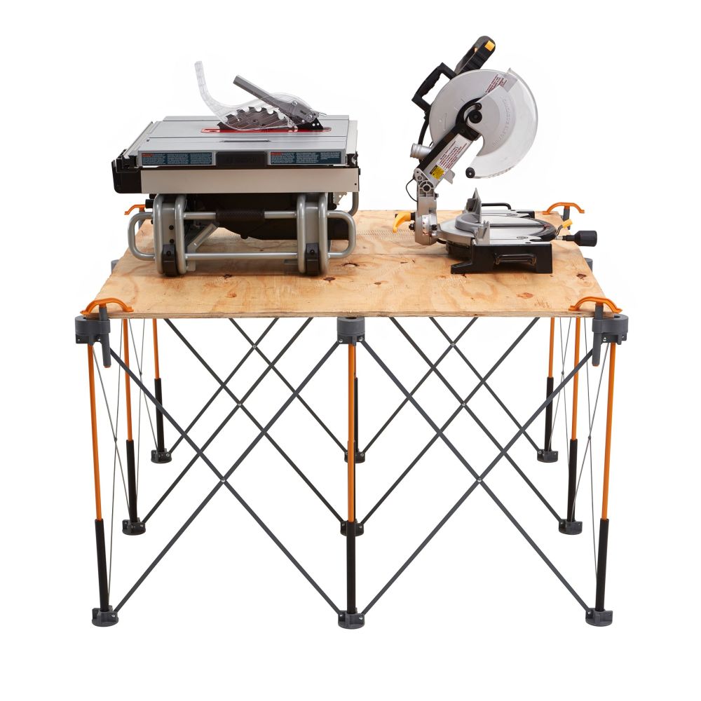BORA Centipede 4ft x 4ft Folding Work Table Set CK9S