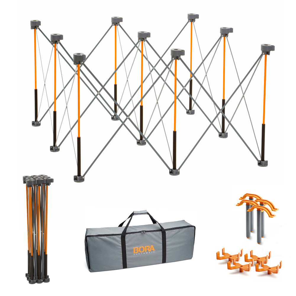 BORA Centipede 4ft x 4ft Folding Work Table Set CK9S