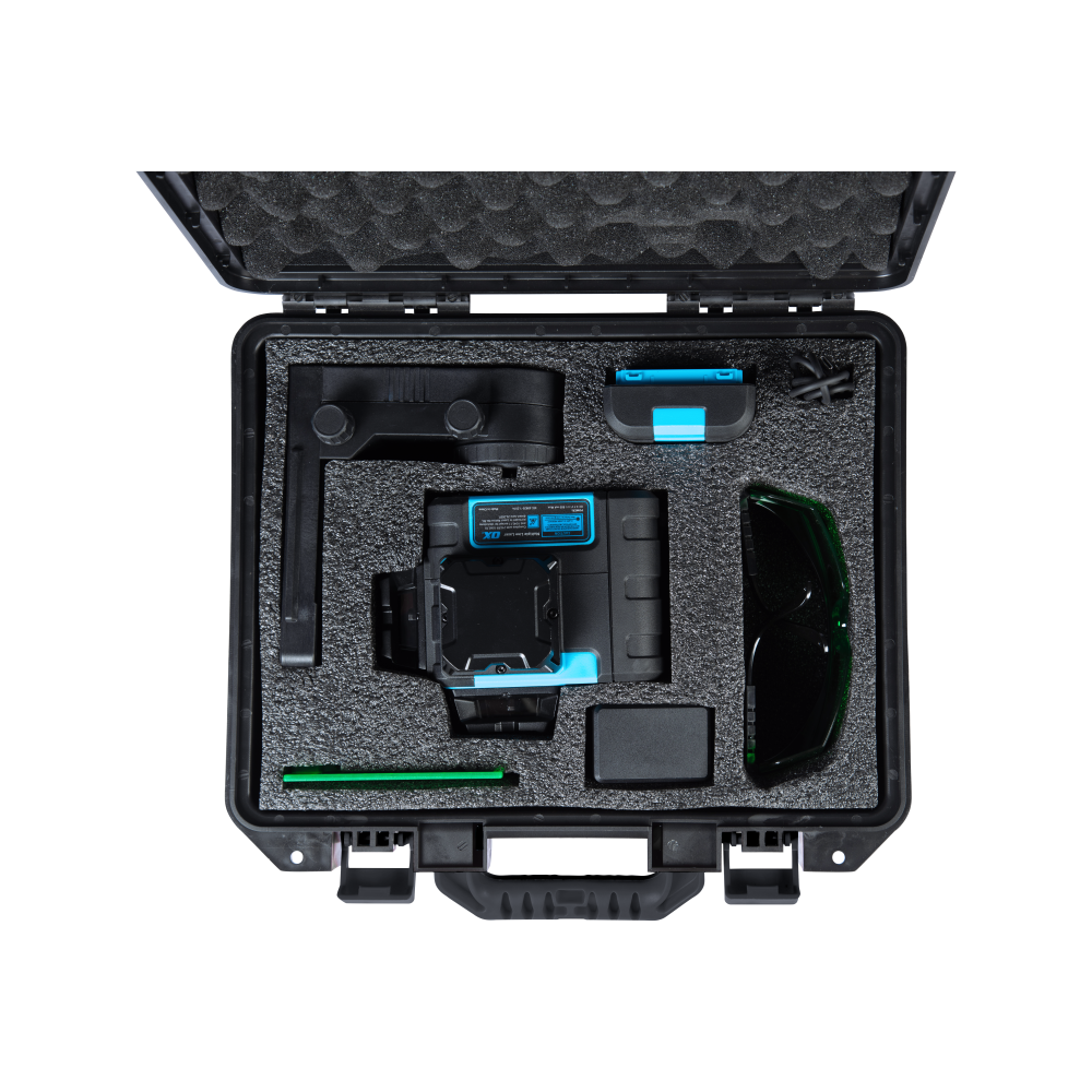 OX Pro 3 Axis Green Laser Level – 45m Range OX-P634903