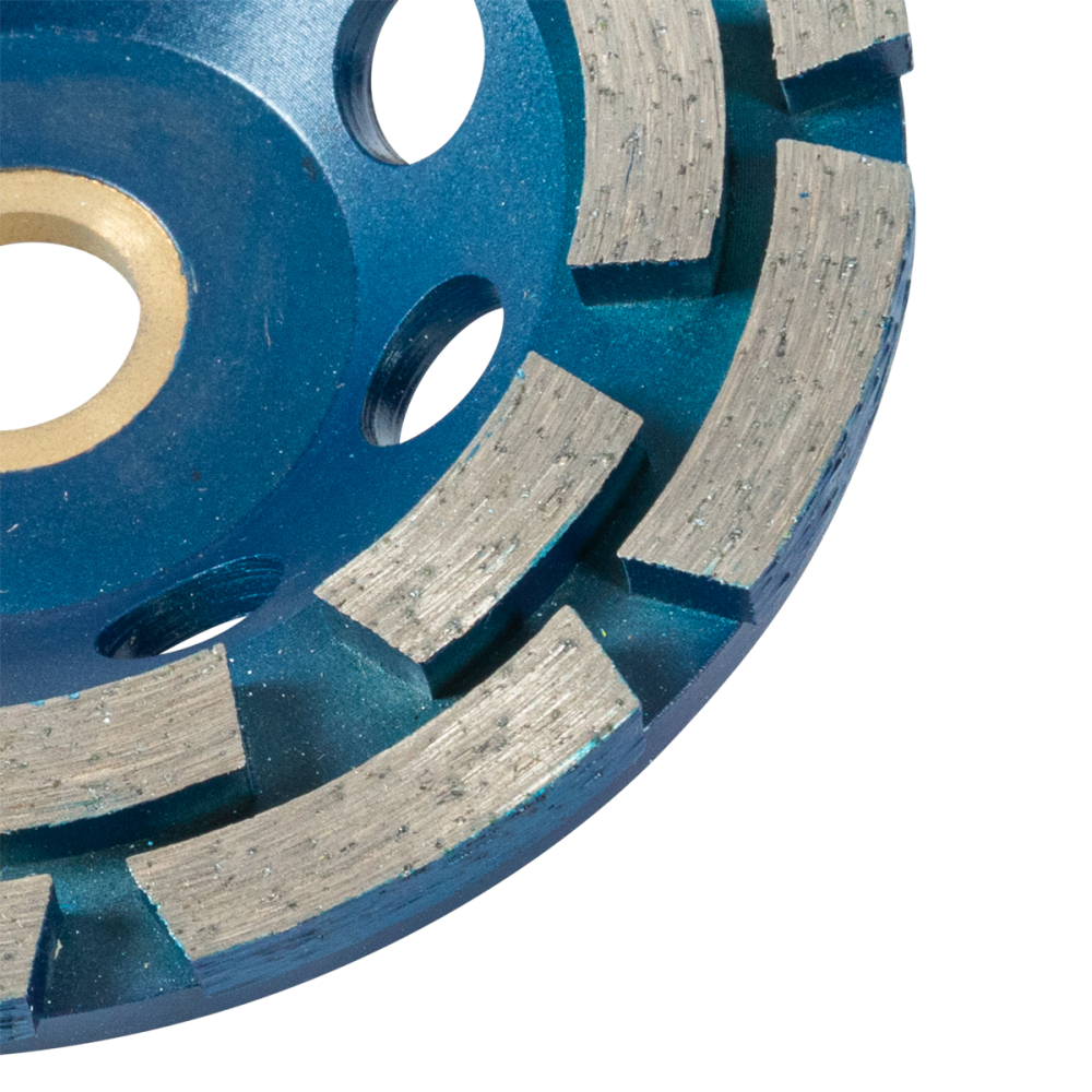 Ox Diamond Cup Grinding Wheel 100mm Double Row 22.2mm Bore OX-UCDB-4