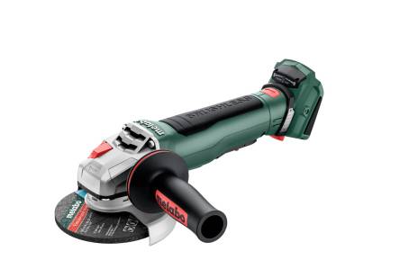 18V Brushless 125mm Angle Grinder with Paddle Switch, Brake & Quick Locking Nut - 613059850 by Metabo