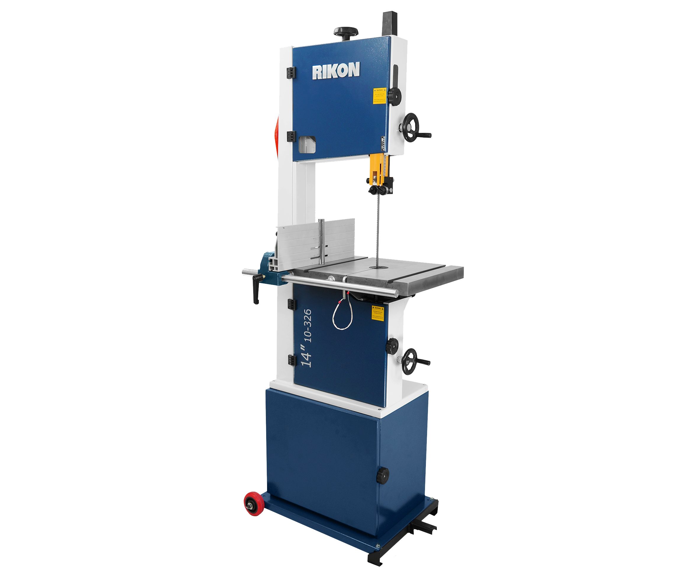 350mm (14″) Deluxe Bandsaw with 2820mm x 4-19mm Blade with Storage Cabinet 1.5HP 240V 10-326 by Rikon