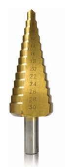 TiNite Coated Drill Stepped 6-30mm 120-630 by Intech