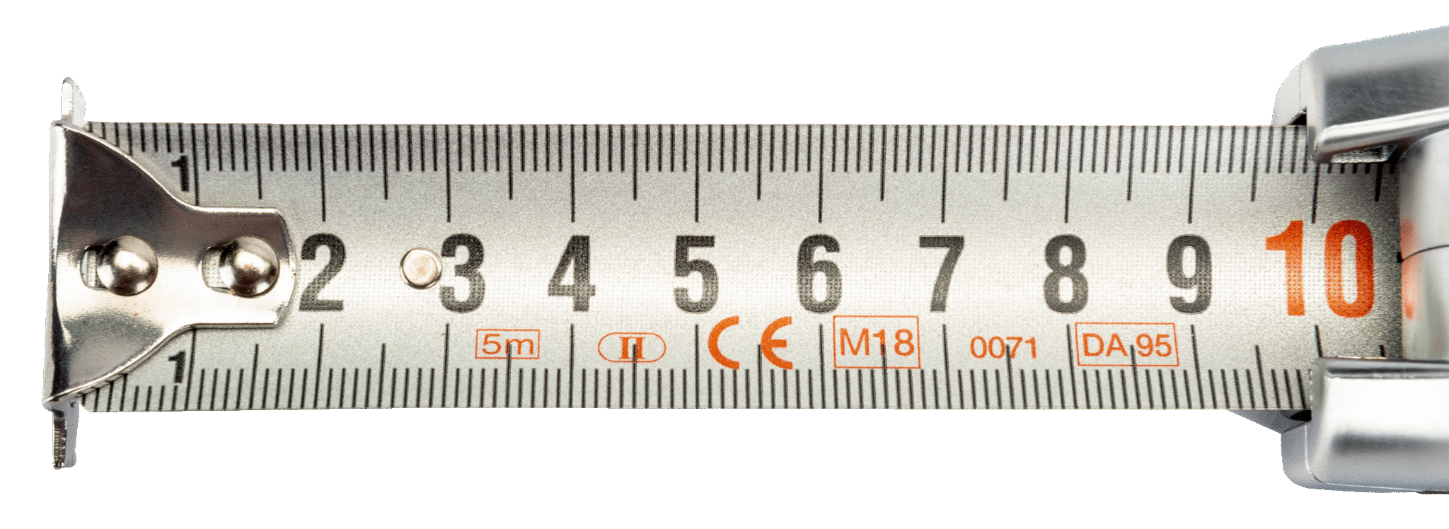 Double-Sided Tape Measures with Rubber Grip by Bahco