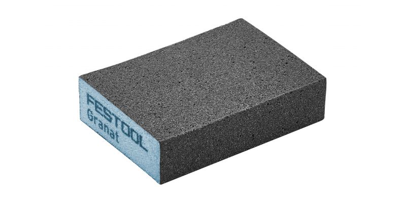 Granat Abrasive Sponge 69mm x 98mm x 26mm - 6 Pack - By Festool