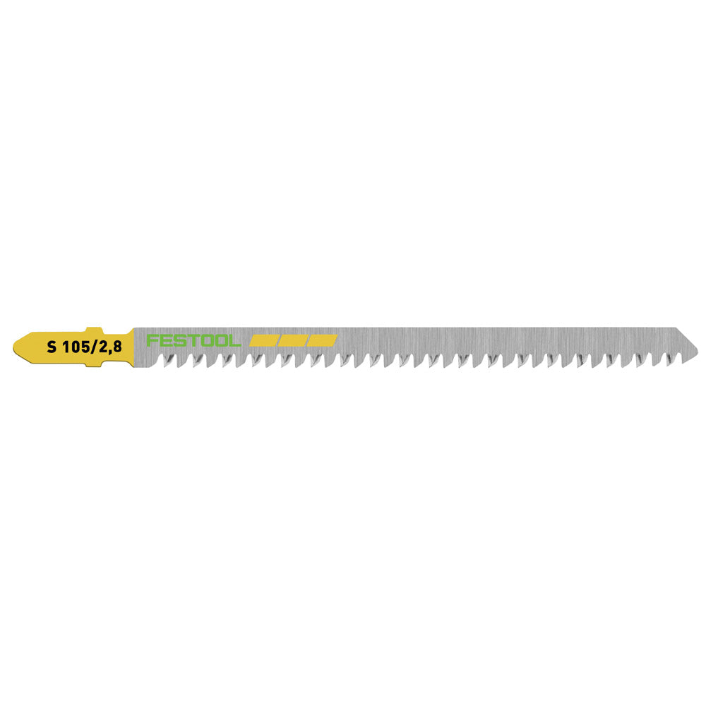 20pce 105mm Straight Cut Jigsaw Blade 204263 by Festool