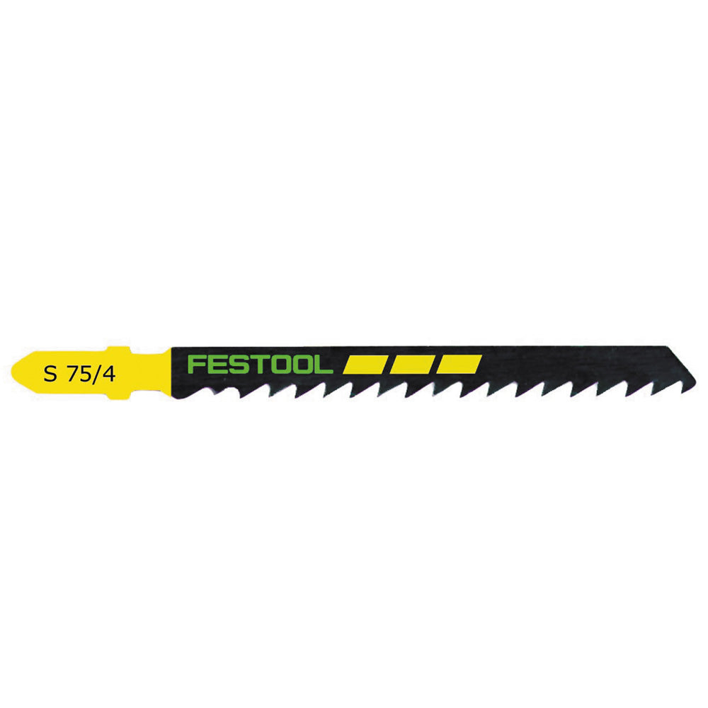 5pce 75mm Standard Jigsaw Blade 204305 by Festool