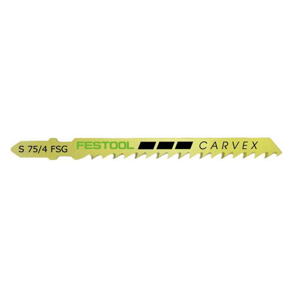 5pce 75mm Universal Jigsaw Blade 204316 by Festool