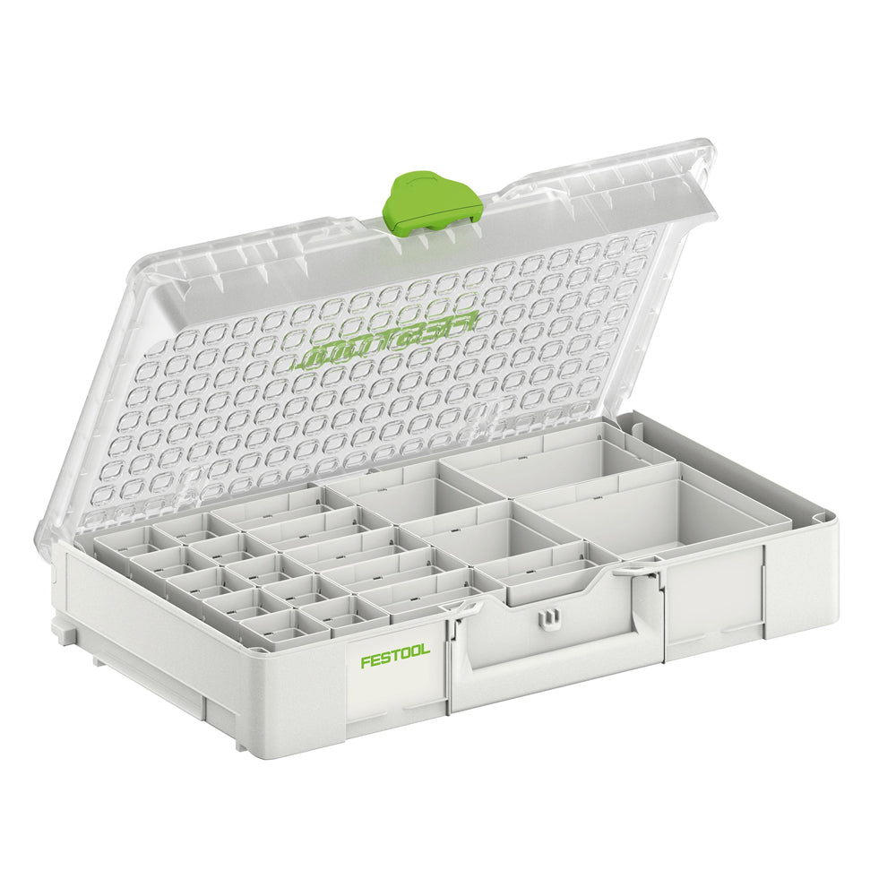Systainer 3 Large 20 Compartment 508mm x 89mm Organiser 204856 by Festool