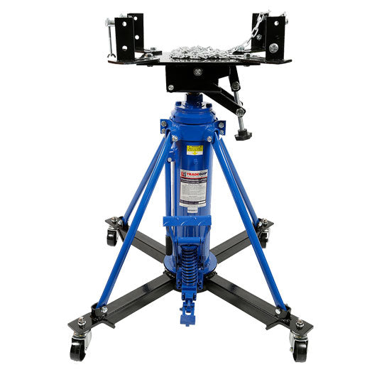 1000kg Hydraulic Telescopic Transmission Lifter Jack 2053T by Tradequip