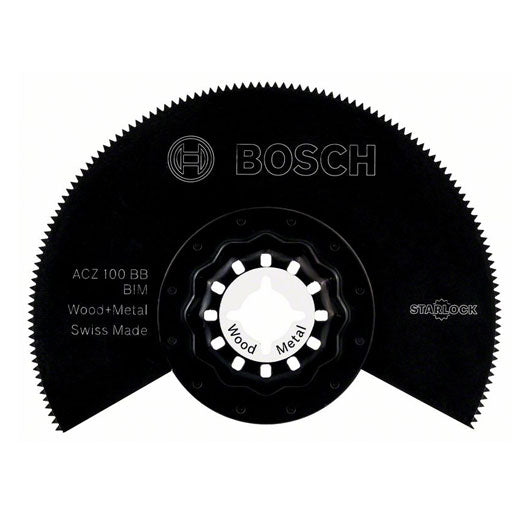 100mm Multi Tool Wood + Metal Blade ACZ 100 BB 2608661633 by Bosch