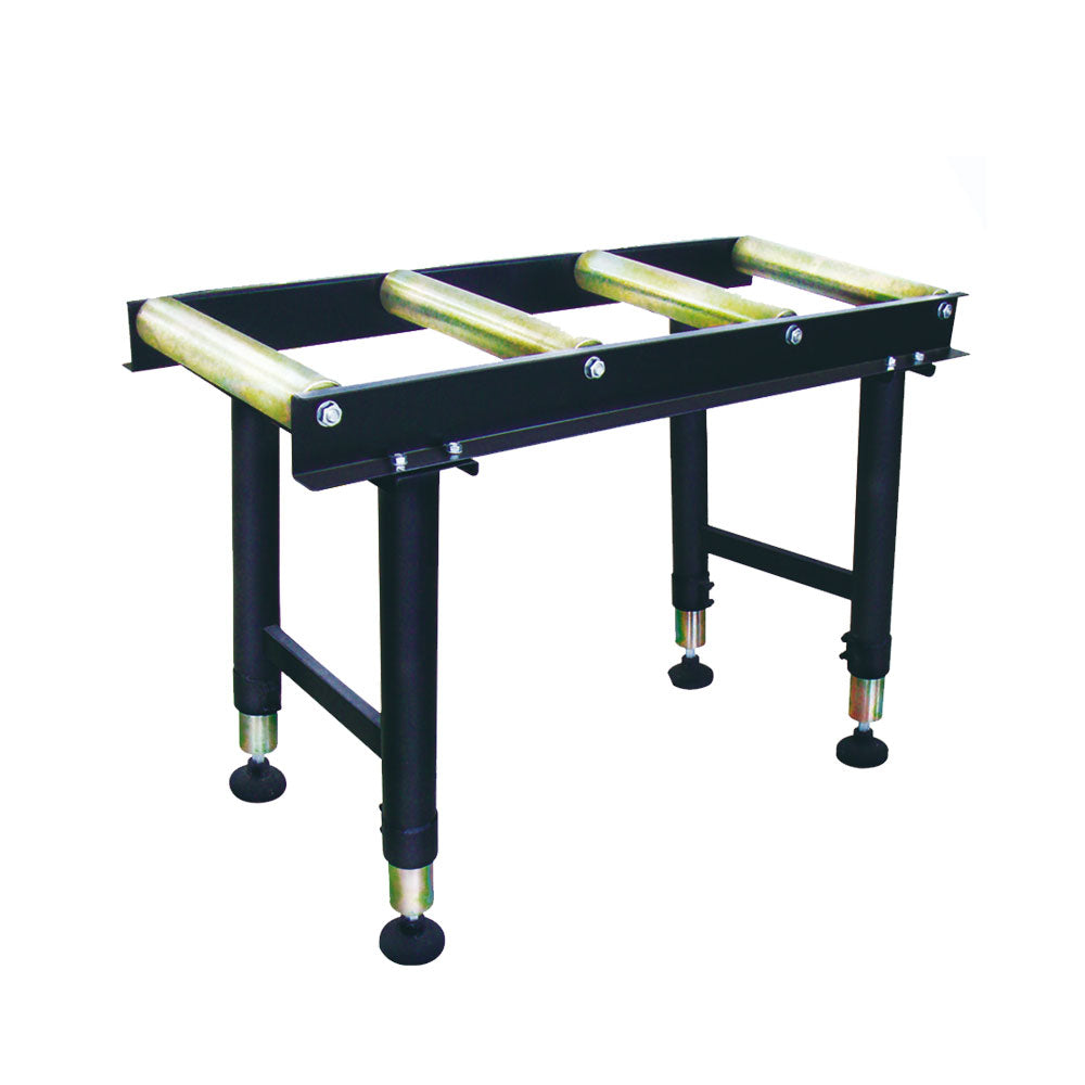 1000mm x 410mm x 650-1100mm H Heavy Duty Roller Support Conveyor Stand 26122 by Oltre