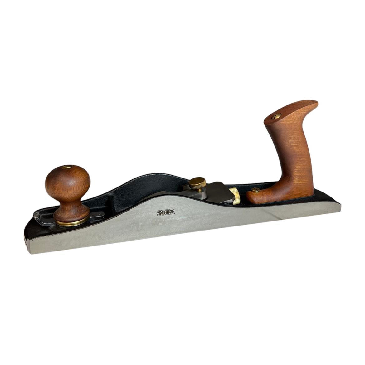#62 350mm (14") x 50mm (2") Low Angle Jack Plane with Steel Cap 270090 by Soba