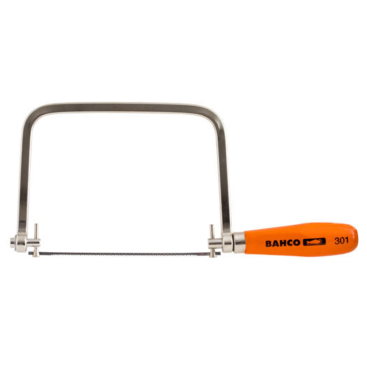 165mm Coping Saw with Wooden Handle 301 by Bahco