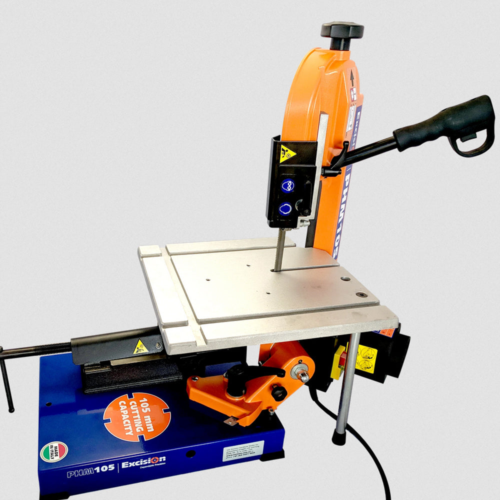 Portable Swivel Head Metal Bandsaw PHM 105 240V 4105PHM by Excision