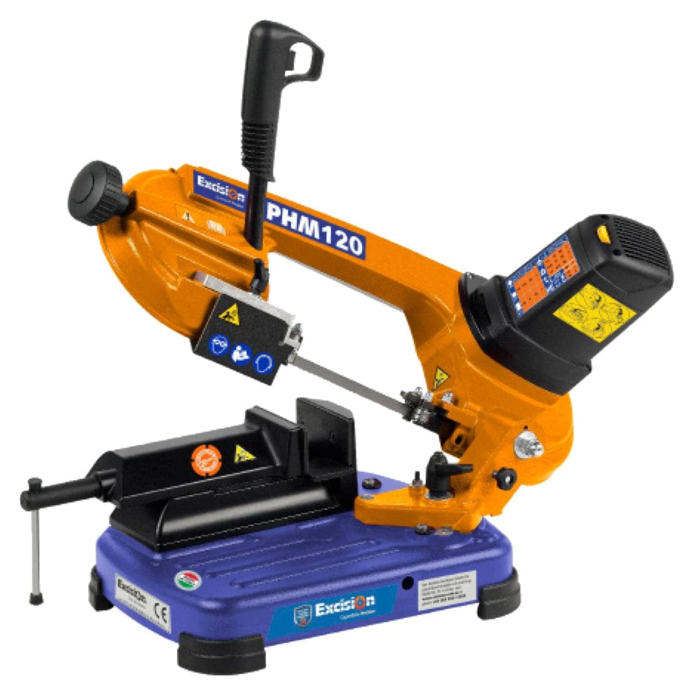 Portable Swivel Head Metal Bandsaw PHM 120 240V 4120PHM by Excision