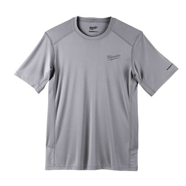 Medium Grey Short Sleeve Workskin Light Shirt 414G-M by Milwaukee