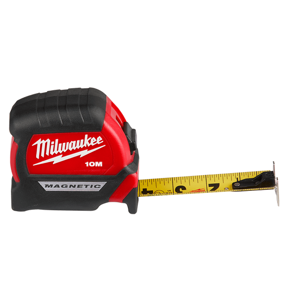 10m Compact Magnetic Tape Measure 48220510 by Milwaukee