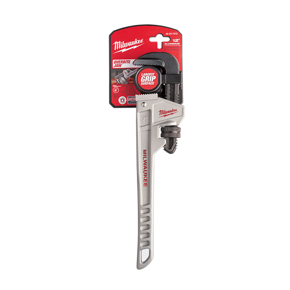 304mm (12") Aluminium Pipe Wrench 48227212 by Milwaukee