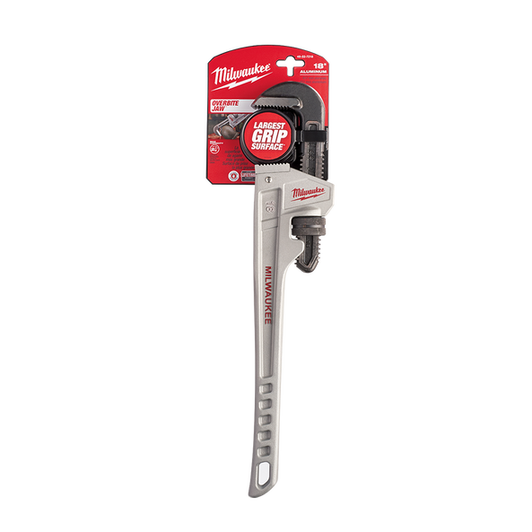 457mm (18") Aluminium Pipe Wrench 48227218 by Milwaukee