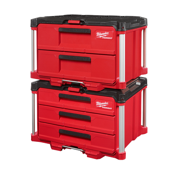 PACKOUT 2 Drawer Tool Box 48228442 by Milwaukee