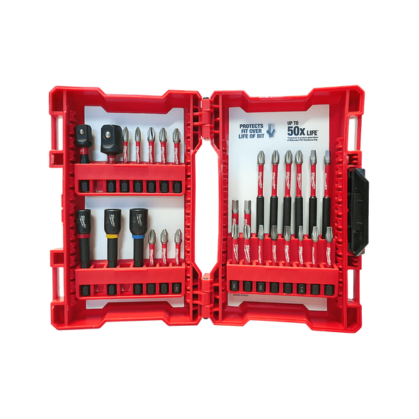 29Pce Impact Driver Shockwave Set 48324081 by Milwaukee