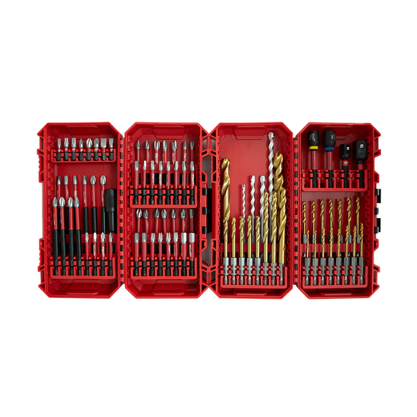 86pce SHOCKWAVE™ Comprehensive Drill & Drive Set 48325105 by Milwaukee