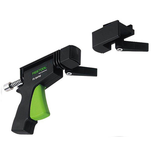 Quick-Action Guide Rail Rapid Clamp Set 489790 by Festool