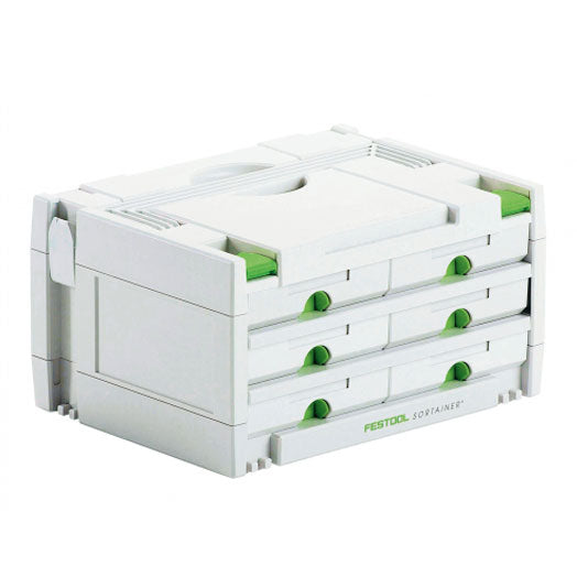 Sortainer SYS-3 6 Drawer Storage Box 491984 by Festool