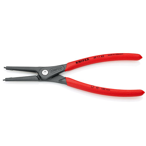 255mm External Precision Circlip Pliers 4911A3 by Knipex