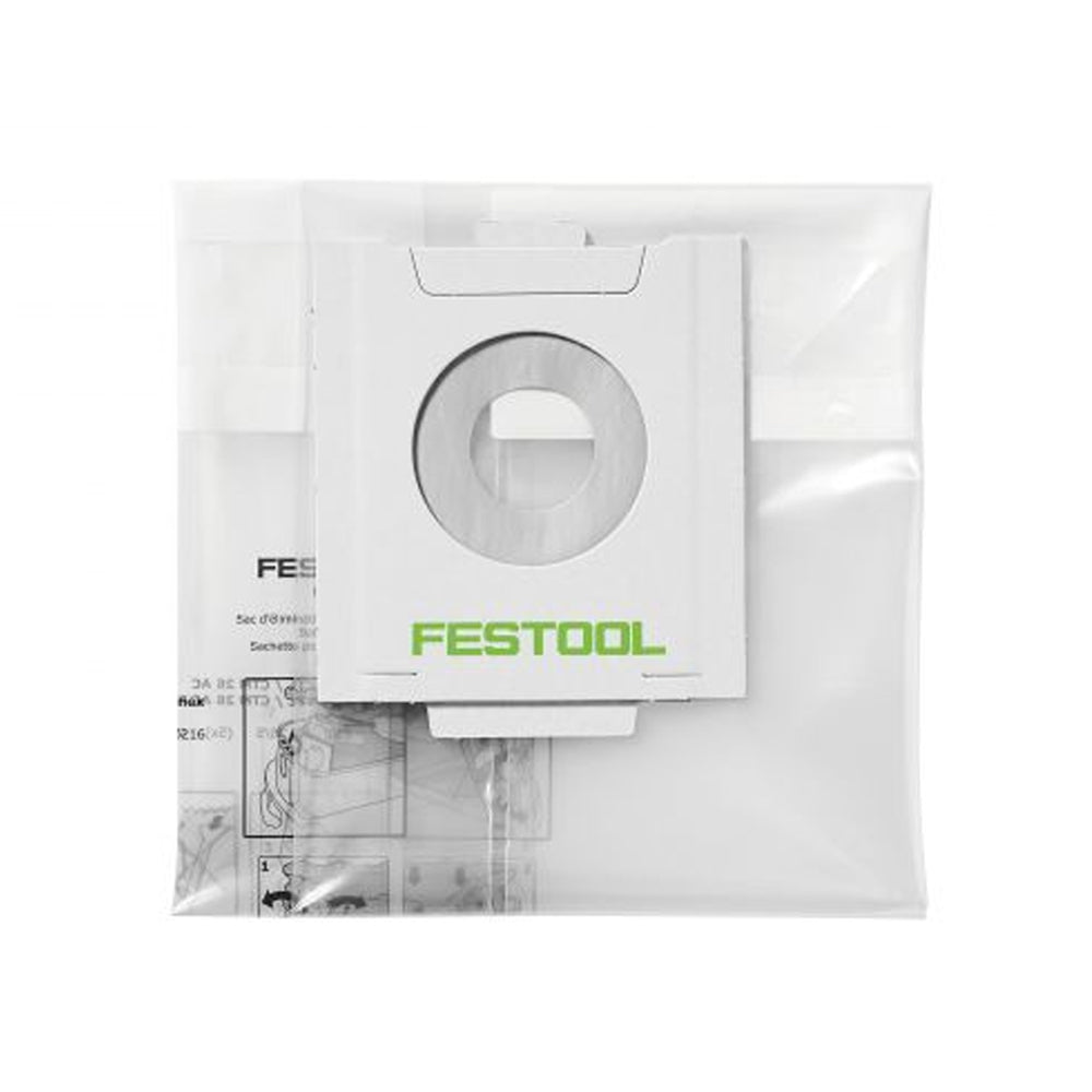 5Pce Replacement Dust / Filter Waste Bag suit CTL36AC 496215 by Festool