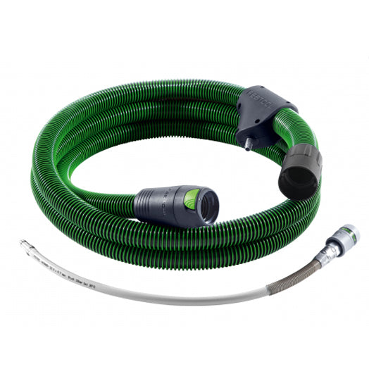 37mm x 3.5m Anti Static 3 in 1 Air & Extraction Dust Hose 497478 by Festool