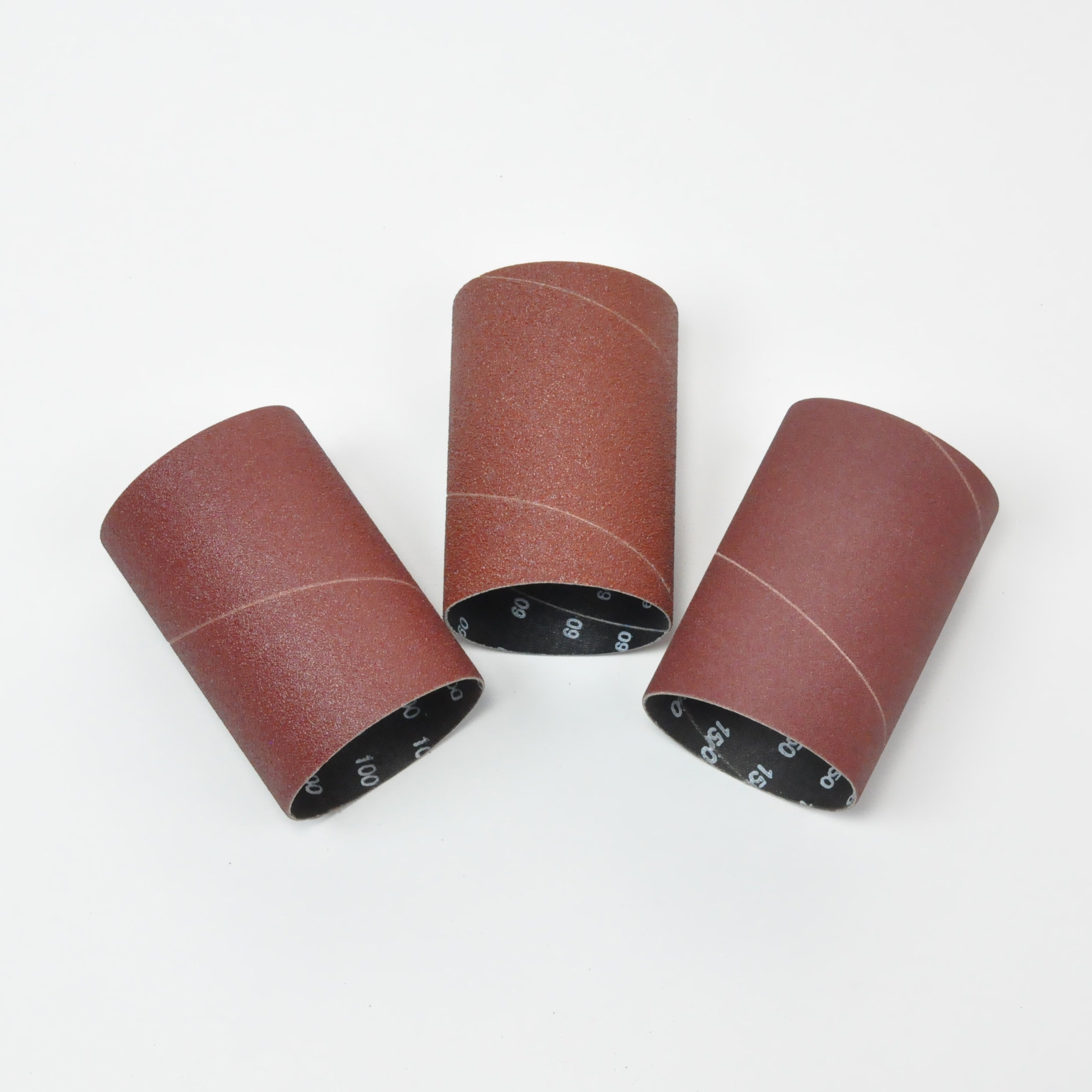 75mm (3") x 115mm (4-1/2") Assorted Grit Sanding Sleeve Pack (3Pce) 50-45303 by Rikon