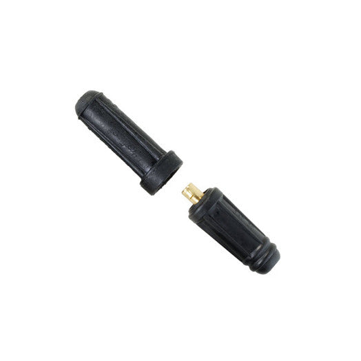 2Pce 25mm Dinse Connector Male 500069 by Bossweld