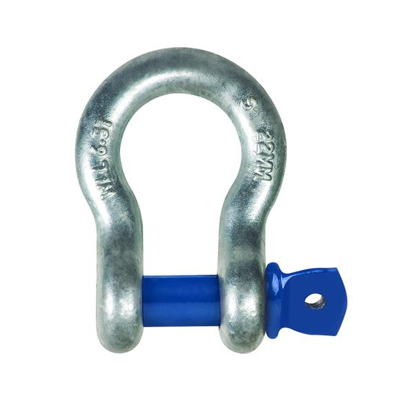 Shackle Grade 'S' Bow Screw Galvanised by Auslift
