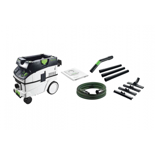 26L M Class Dust Extractor + Cleaning Kit CTM26 575758 By Festool